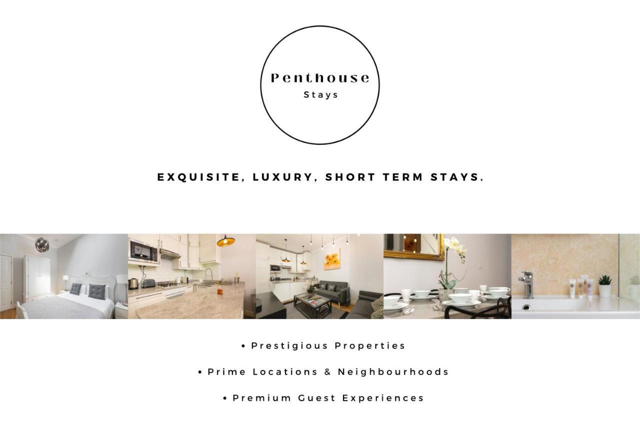Penthousestays Notting Hill - Spacious 3 Bedroom King Bed Apartment - Near Portobello Road & Kensington High Street London Kültér fotó